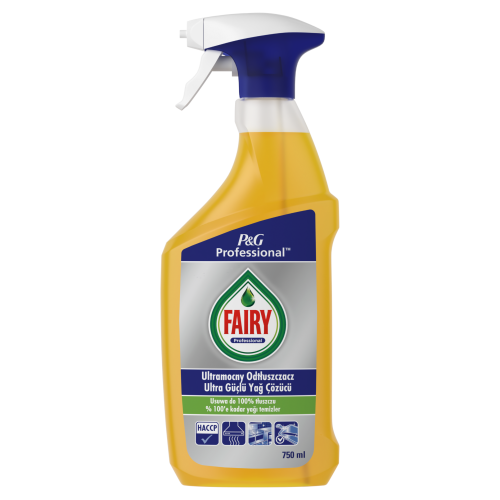 Fairy Professional ultramocny odtłuszczacz w sprayu 750 ml do tłustych zabrudzeń